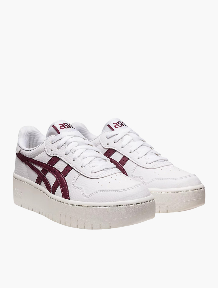 ☆人気【ASICS】☆COURT S PLATFORM☆WHITE/DEEP MARS☆23-26cm ☆人気【ASICS】☆COURT S PLATFORM☆WHITE/DEEP MARS☆23-26cm